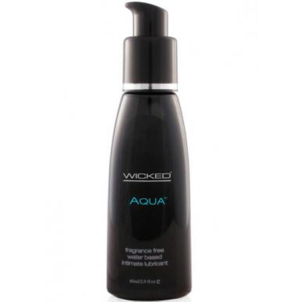 Wicked Aqua Lube - Fragrance Free - 2 oz