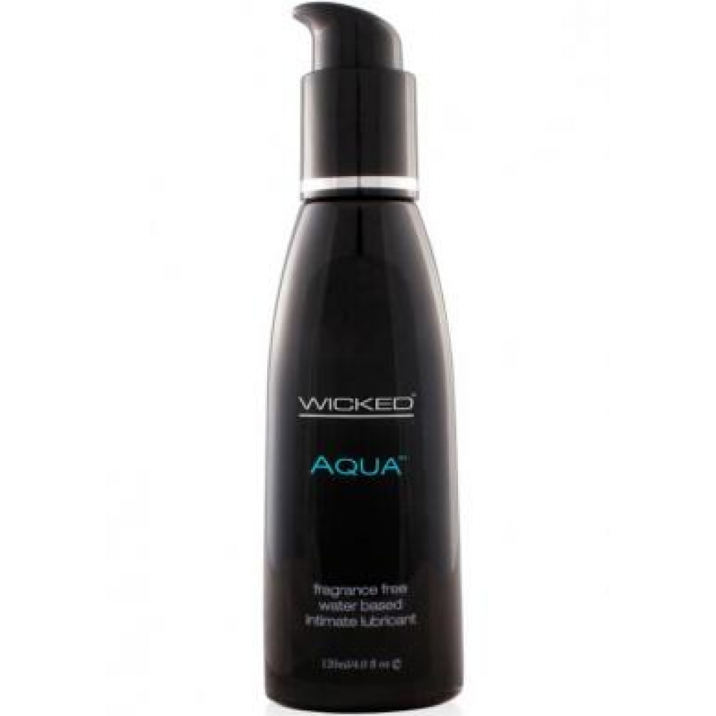 Wicked Aqua Lube 4 oz Water-Based Lubricant