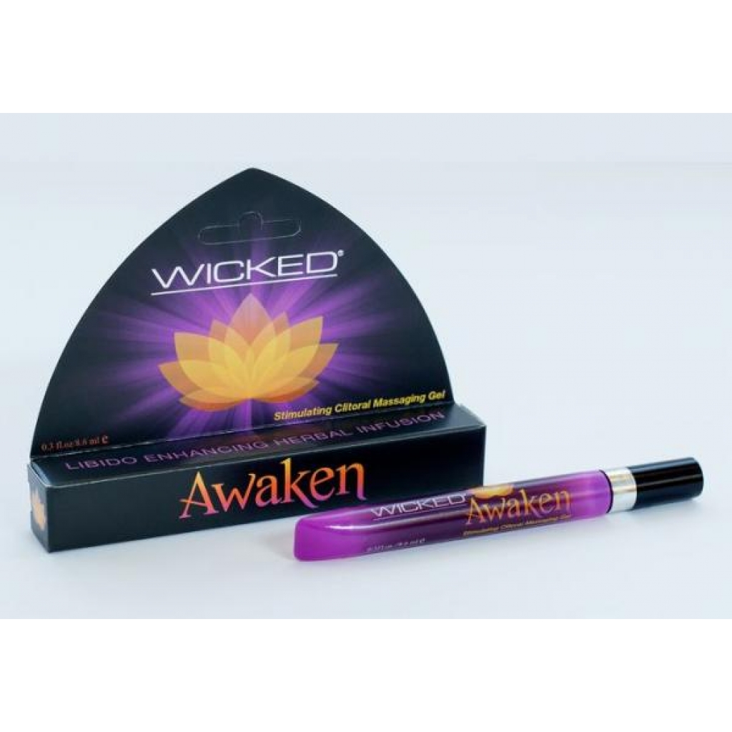 Wicked Awaken Stimulating Clitoral Gel - 0.3 oz