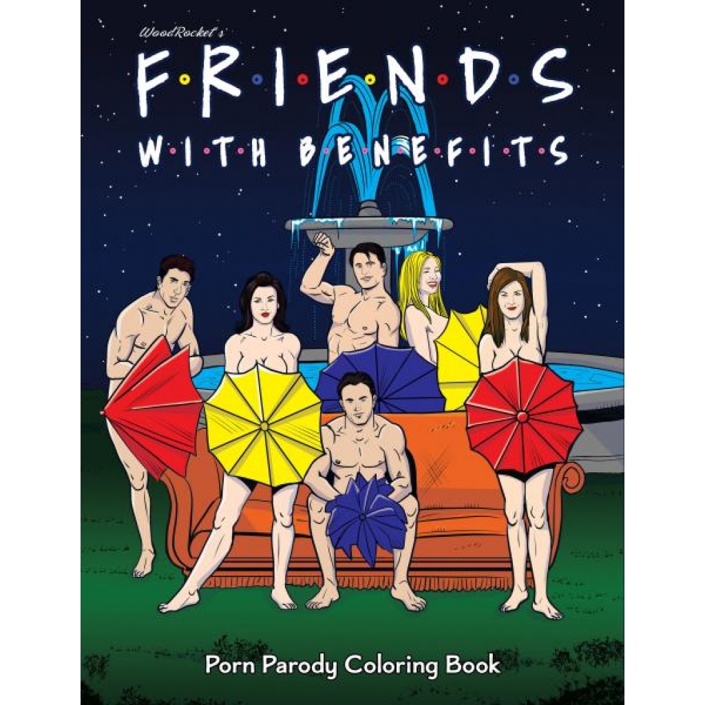 Friends Porn Parody Coloring Book - Fun for Adults