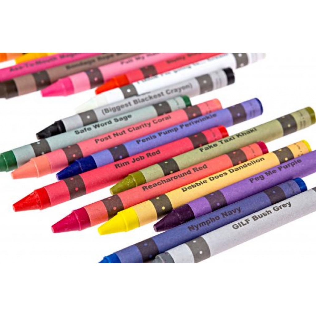 Offensive Crayon Pack - Adult Coloring Fun