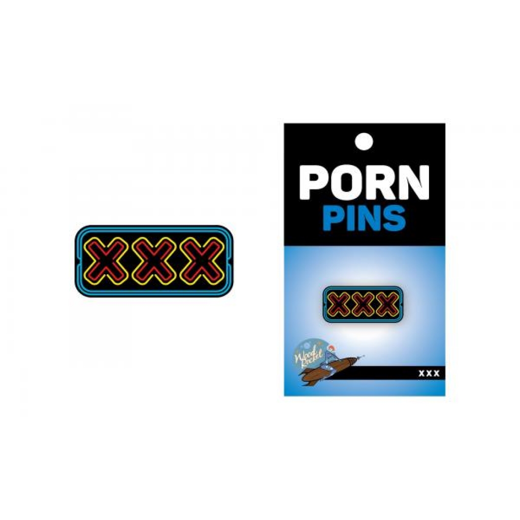 XXX Pin - Novelty Lapel Pin