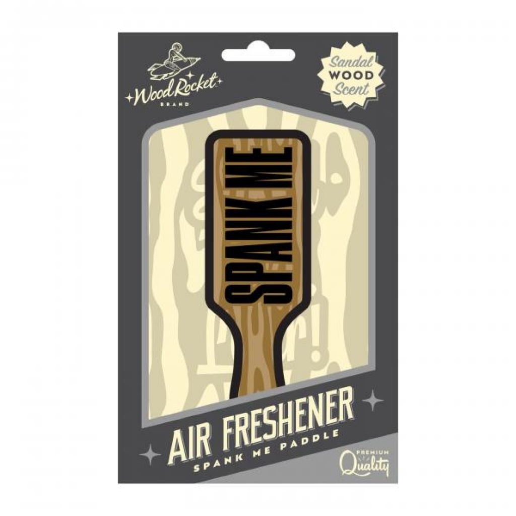 Spank Me Paddle Air Freshener - Sandalwood Scent