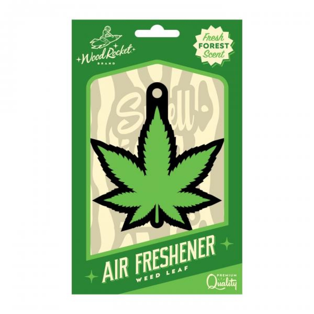 Green Leaf Air Freshener - Fresh Forest Scent