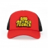 Bad Mother Fucker Trucker Hat (Red/Black) - One Size Fits Most