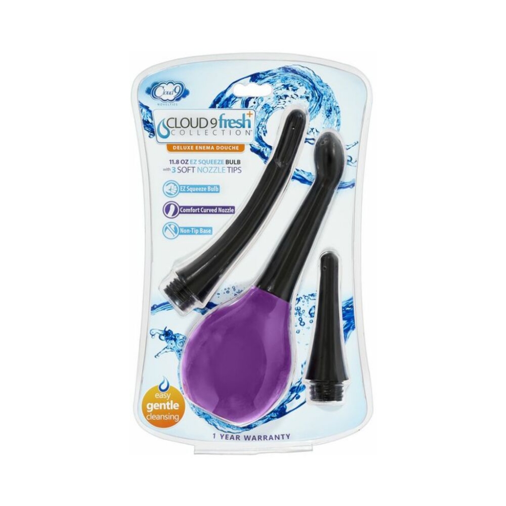 Cloud 9 Fresh + Deluxe Anal Soft Tip Enema Douche