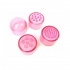 Cloud 9 Mini Massager Pocket Rocket - Pink with 4 Attachments