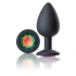 Cloud 9 Gems Black Silicone Large Anal Plug