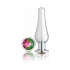 Cloud 9 Gems Silver Chromed Tall Anal Plug - Small