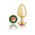 Cloud 9 Gems Gold Anal Plug - Medium