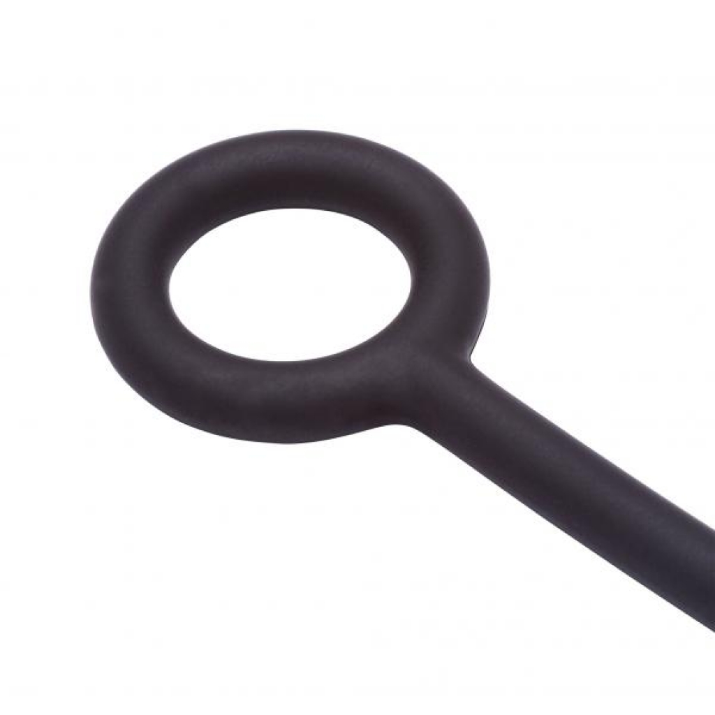 Silicone Anal Bead - Medium Black