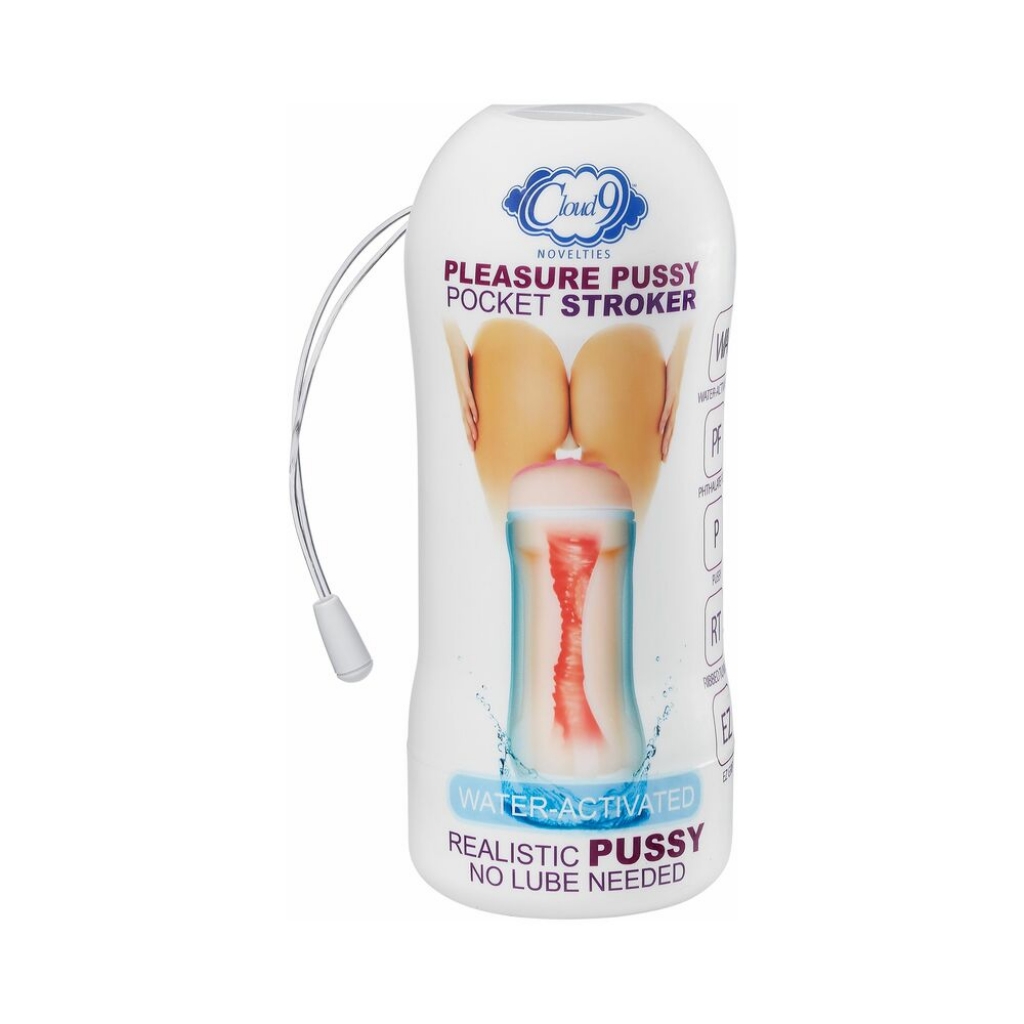 Cloud 9 Pleasure Anal Pocket Stroker - Water Activated