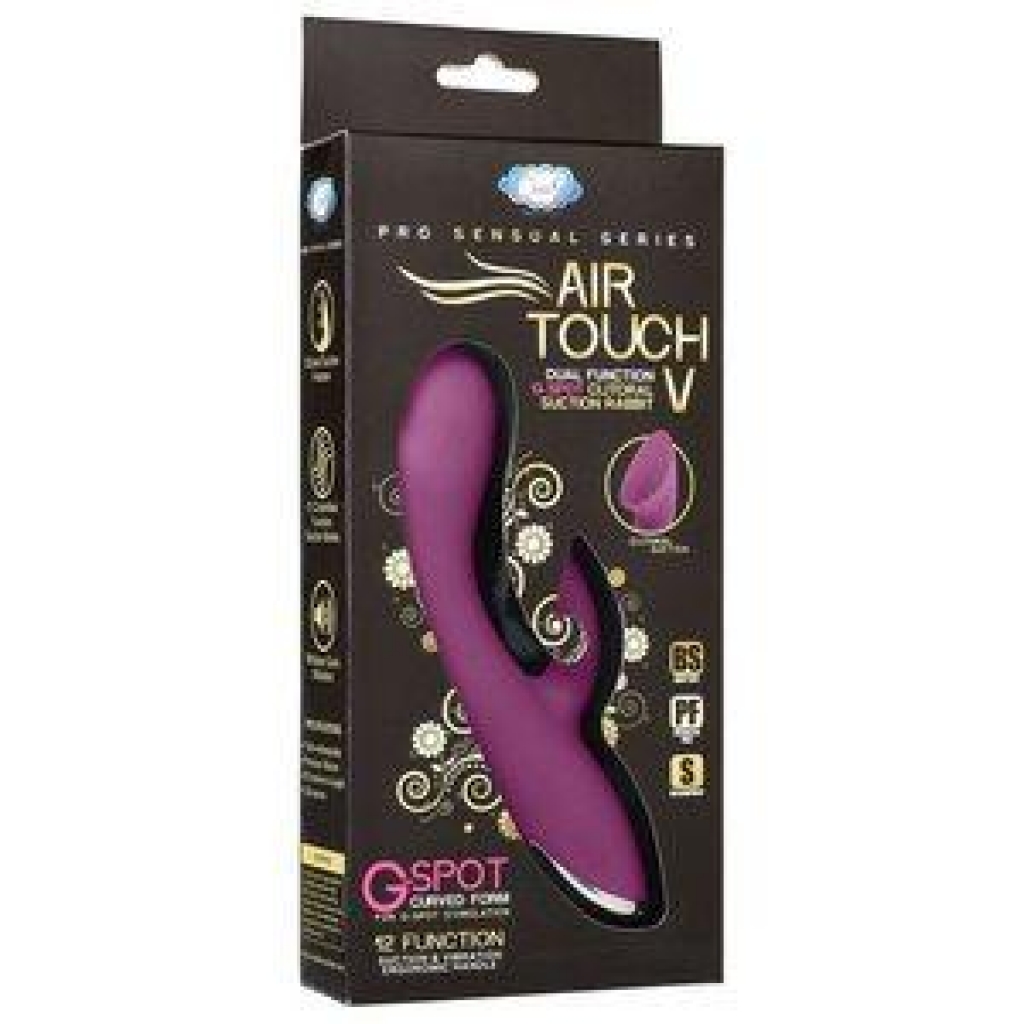 Premium Dual-Function G-Spot Rabbit Vibrator in Purple