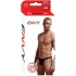 Envy Low Rise Thong - Black L/XL