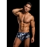 Envy Camo Trunks with Dog Tag - Navy L/XL