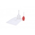 Cleanscene Mini Travel Douche w/ One Way Valve - Red