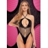 Lapdance Fishnet Halter Bodysuit