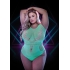 Lapdance Glow In The Dark Teddy - Plus Size