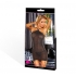 Lapdance VIP Mini Dress - Black Metallic One Size