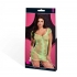 Lapdance Jacquard Mini Dress in Neon Green - One Size