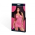 Lapdance Leopard Lace Mini Dress - Hot Pink