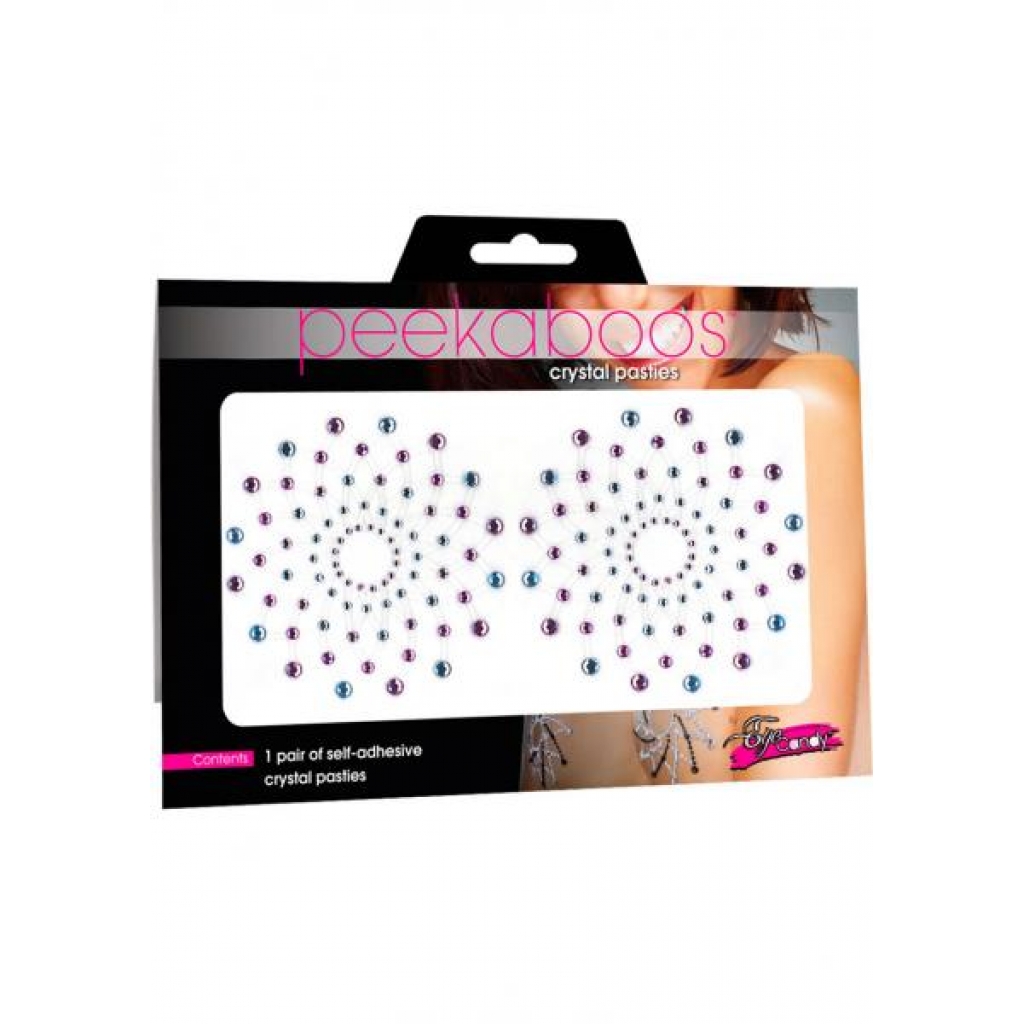 Crystal Mosaic Adhesive Pasties - Blue & Purple