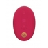 Rosegasm Remote Control Thrusting Rosebud Buttplug - Red