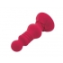 Rosegasm Vibrating Floret Buttplug - Red