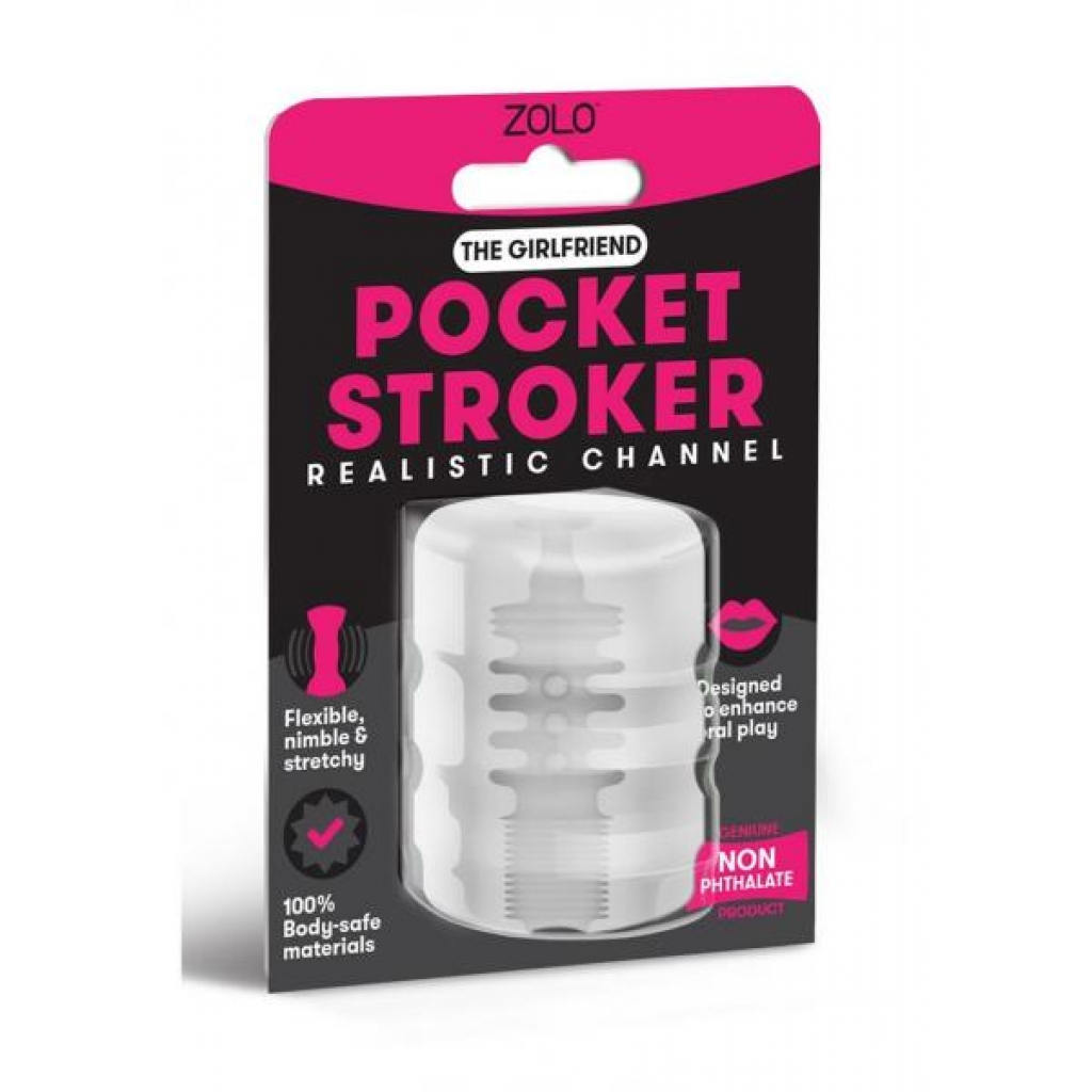 Zolo The Girlfriend Pocket Stroker - The Ultimate Oral Play Enhancer