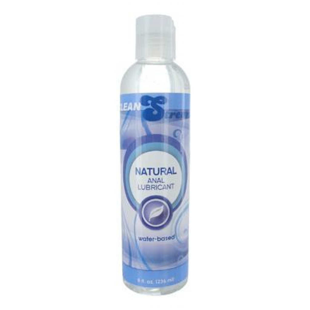 Clean Stream Natural Water-Based Anal Lubricant - 8oz