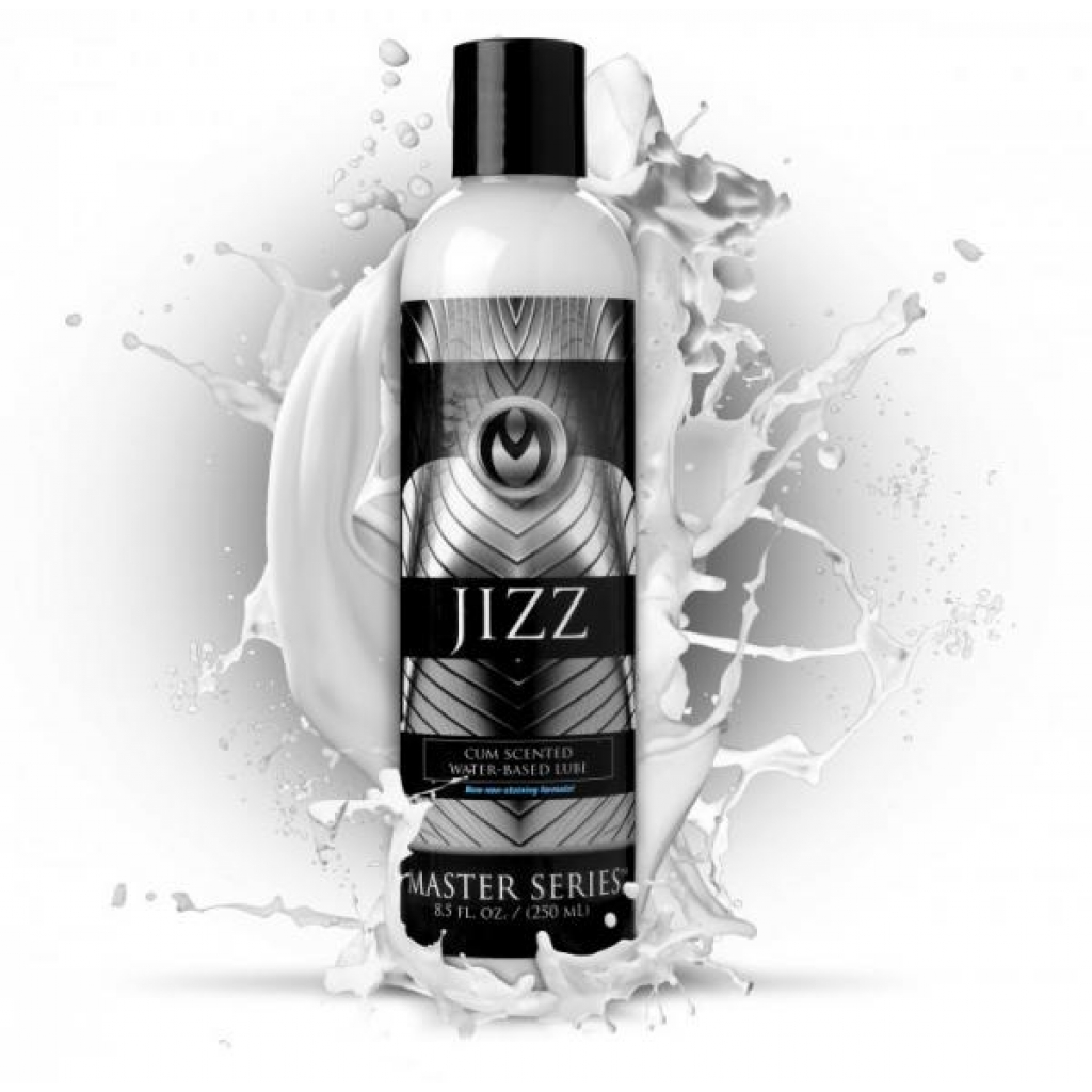 Jizz Water-Based Cum Scented Lube - 8.5oz White