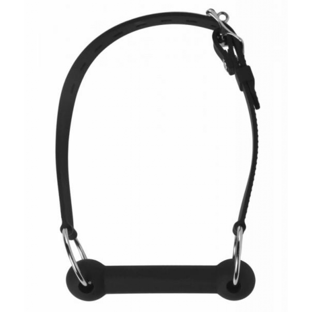 Mr. Ed Lockable Silicone Horse Bit Gag - One Size