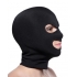 Facade Spandex Hood with Eye and Mouth Holes - Black O/S