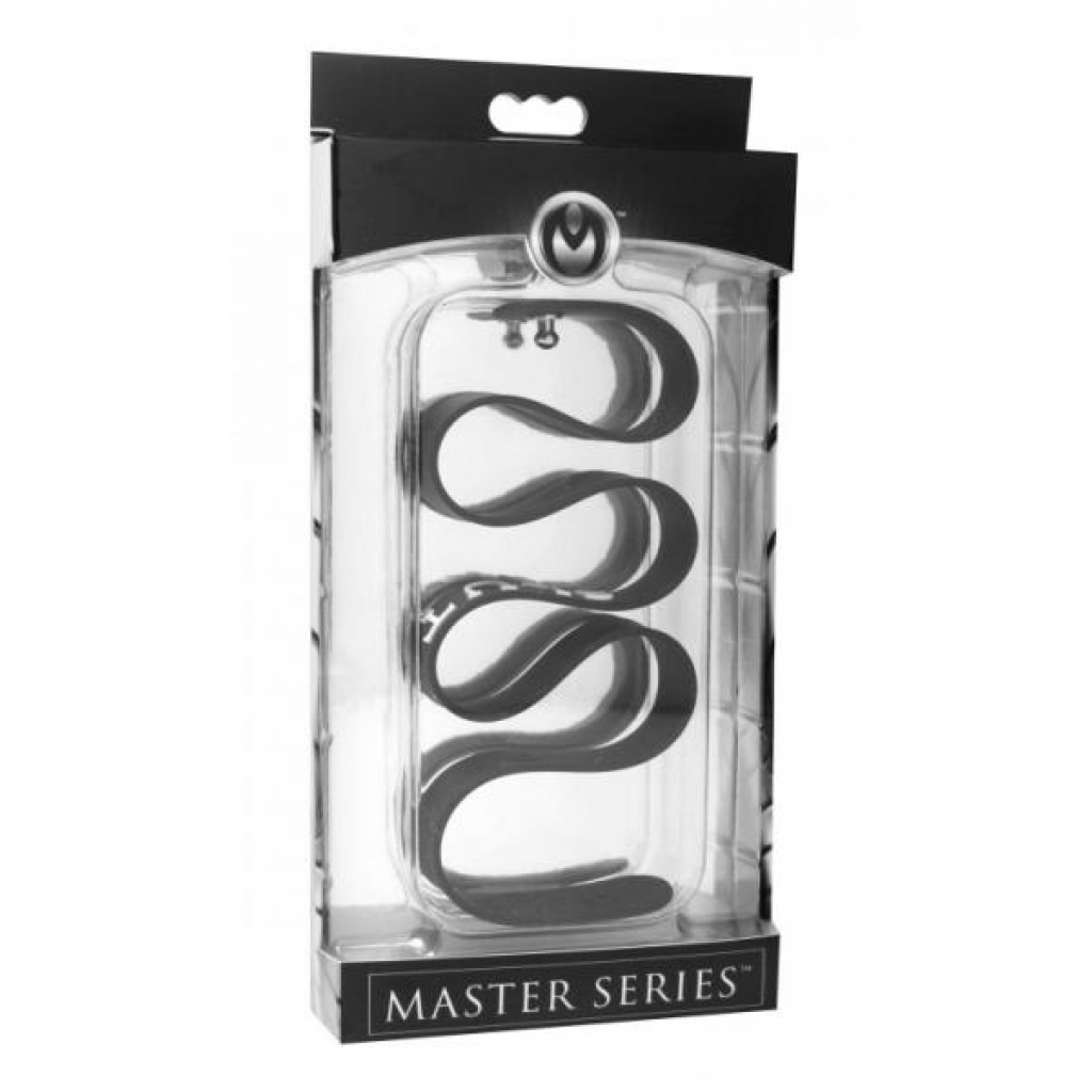 Master Series Slut Silicone Collar in Black