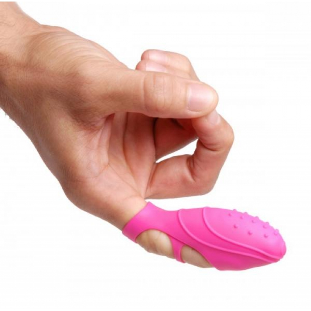 Bang Her Silicone G-Spot Finger Vibe – Pink