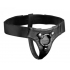 Strap U Domina Adjustable Wide Band Strap On Harness - Black One Size Fits Most