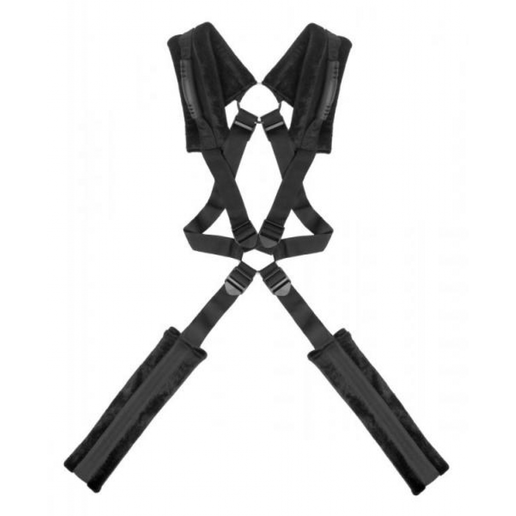 Frisky Stand & Deliver Sex Position Body Sling - Black