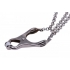 Master Series Affix Triple Chain Nipple Clamps - Silver