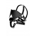 Strict Eye Mask Harness With Ball Gag - Black One Size Fits Most