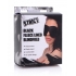 Strict Black Fleece Lined Blindfold - One Size Fits Most