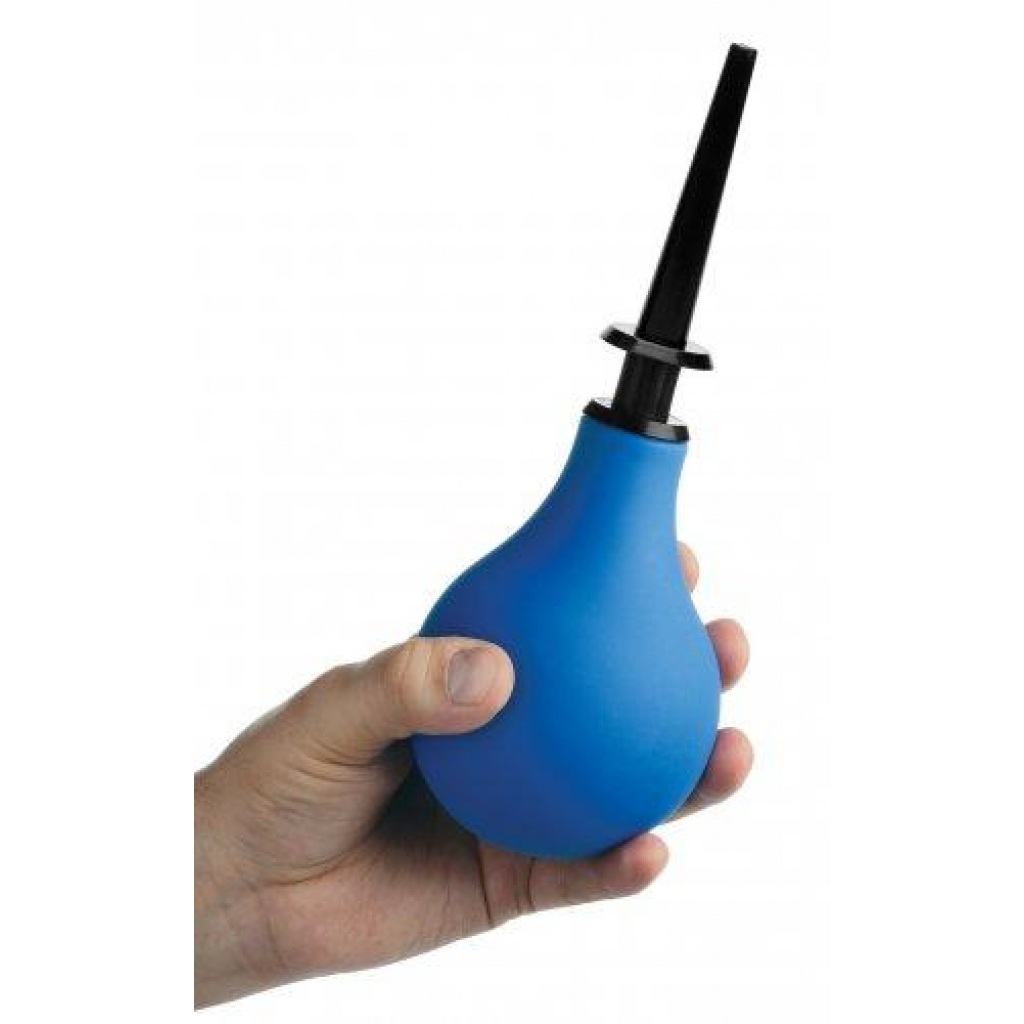 Cleanstream Premium One-way Valve Anal Douche Set - Blue