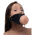 Master Series Pussy Face Oral Sex Mouth Gag - Black