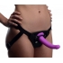 Strap U Navigator Silicone G-Spot Dildo with Harness