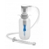 Clean Stream Pump Action Enema Bottle with Nozzle - Clear