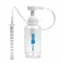 Clean Stream Pump Action Enema Bottle with Nozzle - Clear