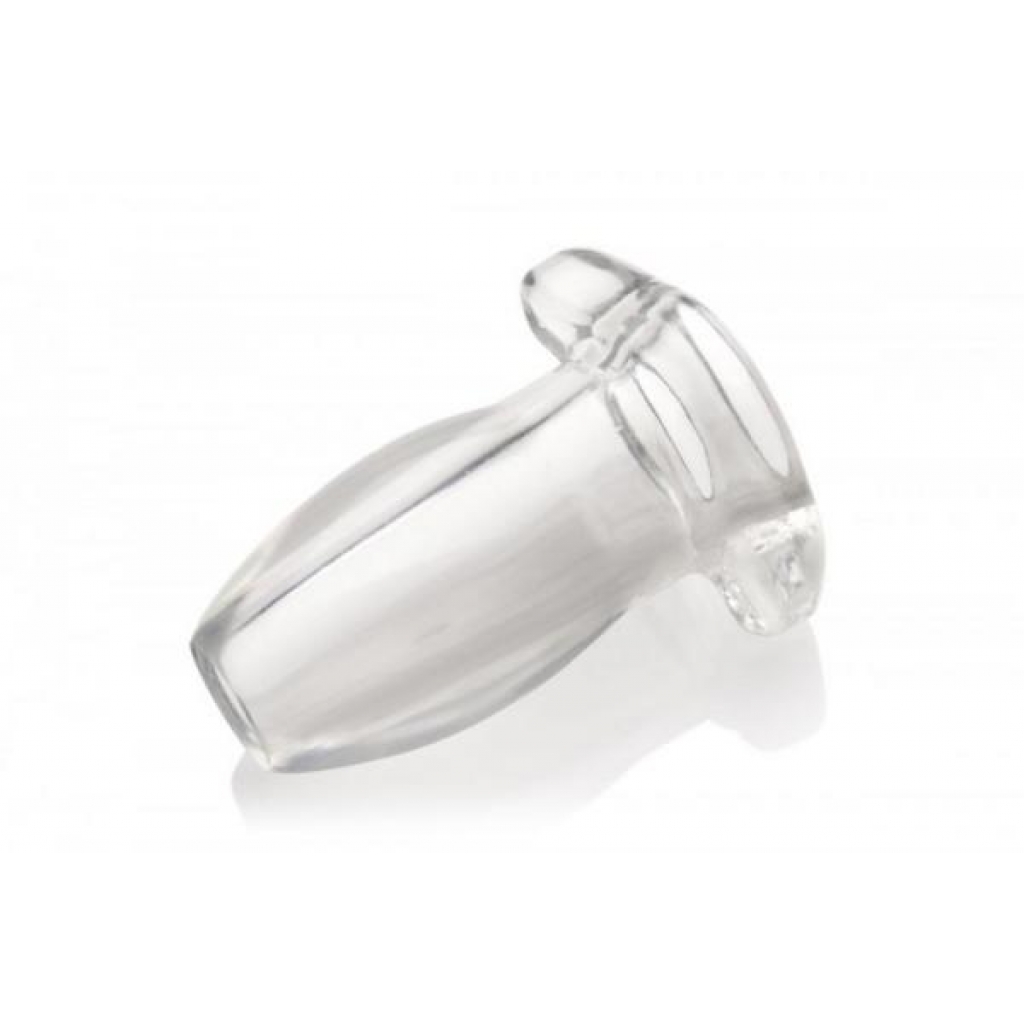 Clear Hollow Anal Plug for Advanced Play