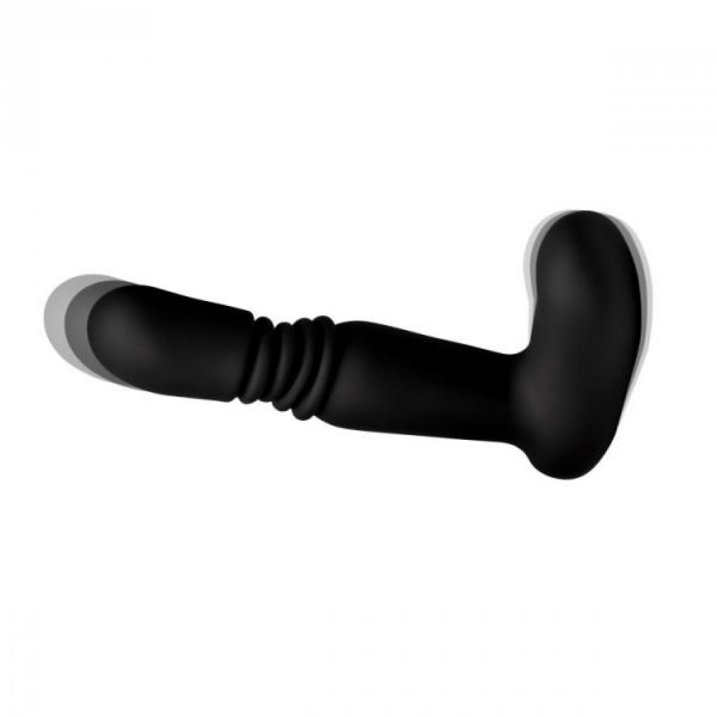 Under Control Thrusting Anal Plug - Black