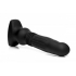 Thunderplugs Swelling & Thrusting Silicone Plug with Remote Control - Black