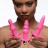 Frisky Thrill Trio Anal Plug Set in Pink