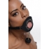 Master Series Pie Hole Silicone Feeding Gag - Black O/S